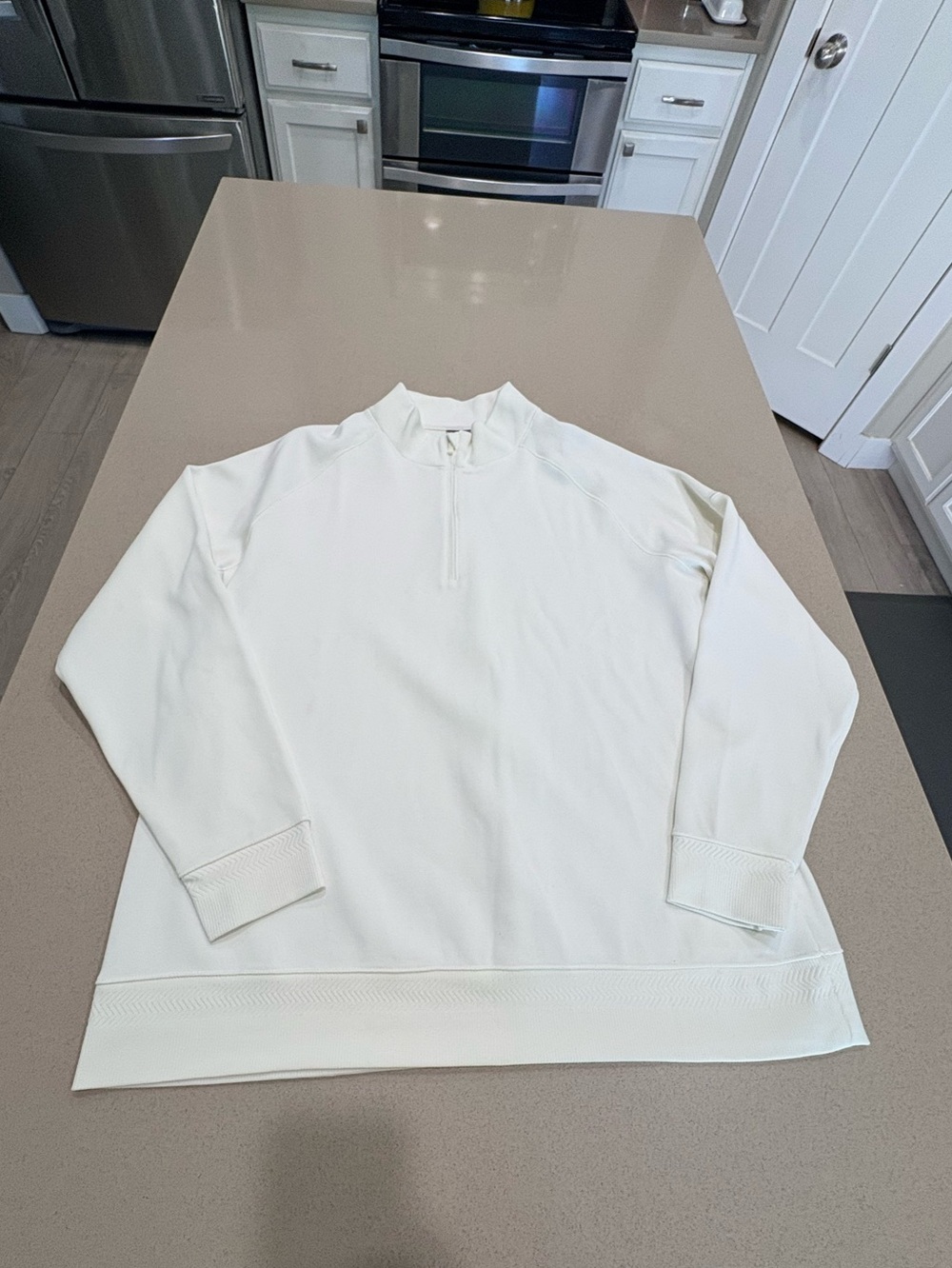 Nike Dri-FIT Player Half-Zip Golf Pullover BV0396 133 Sail color